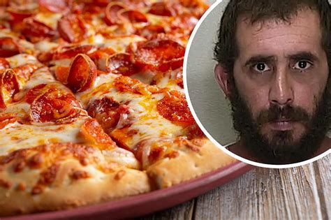 Man charged after slapping wife in the face with slice of pizza